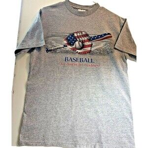 Tennesse River T-Shirt Baseball "An American Tradition" Unisex Adult Medium